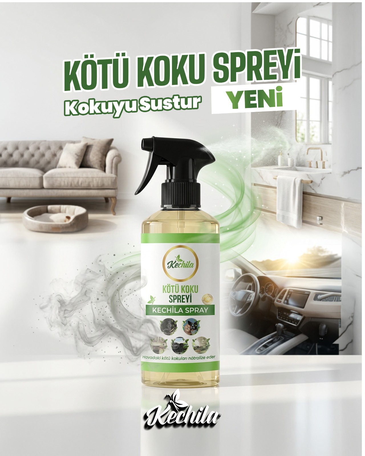KECHİLA KÖTÜ KOKU SPREYİ