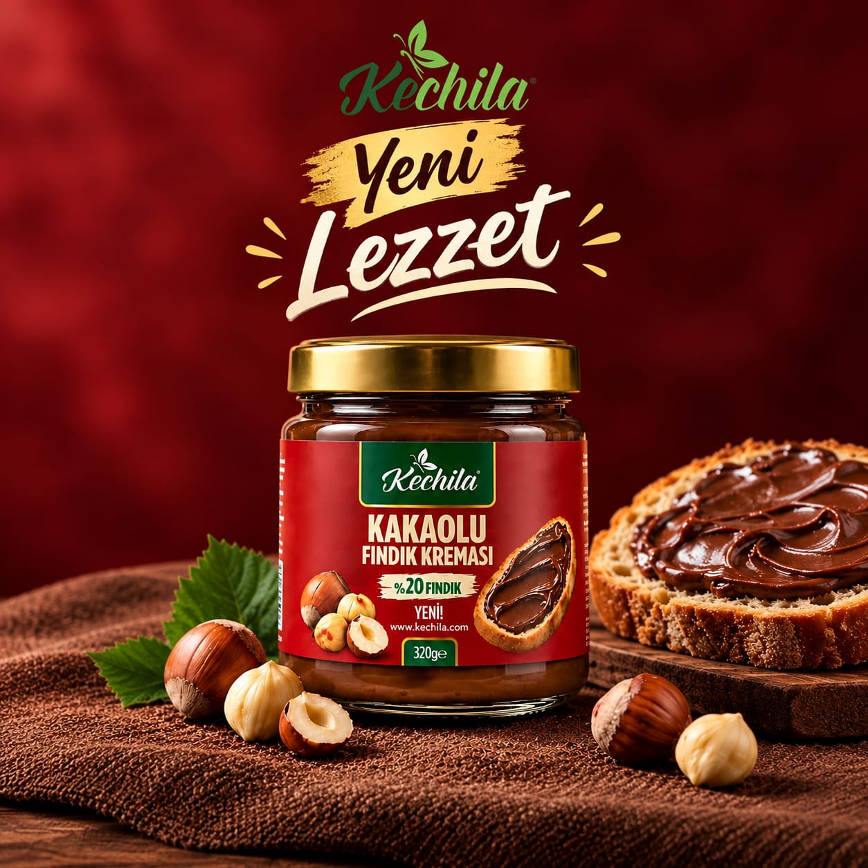 KECHİLA KAKAOLU FINDIK EZMESİ